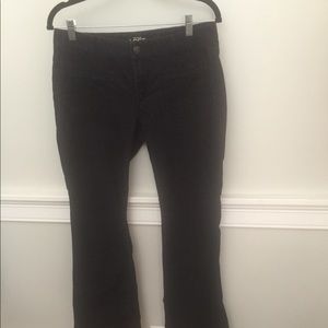 LOFT Navy Blue Corduroy Pants